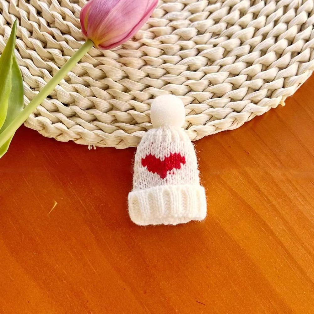 

Multi-colors Doll Christmas Scarf Knitted Scarf Hats for 10~15cm Cotton Dolls Kids Gift Toys 2