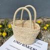 Corn Husk Straw Woven Bag Handwoven Bag Cute Handbag Can Be Proofed Seaside Vacation Beach Bag