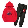 Kids Hoodie and Sweatpants Set Graphic Print with Pockets for Boys and Girls