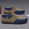 Large size men's shoes 2025 new breathable canvas shoes Korean version trendy low-top casual shoes versatile work shoes men