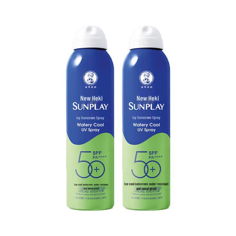 Mentholatum Sunplay Cool Sunscreen Spray Twin Pack