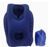 1pc Inflatable Travel Pillow, Airplane Pillow with Patented Valve Design, Travel Accessories with Neck and Head Support, Travel