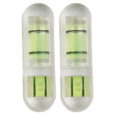 2Pcs Square MiniLevel High Precision Pan-Tilt Special Level Bubble Leveler Measuring Tilt Horizon Level Measuring Tools
