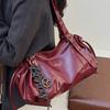 Bag women's large-capacity winter new casual one-shoulder fashion tote bag