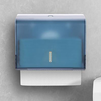 Large Capacity Paper Towel Dispenser No Punch Space Saving Tissue Box Holder Waterproof Wall-mounted Tissue Box Bedroom