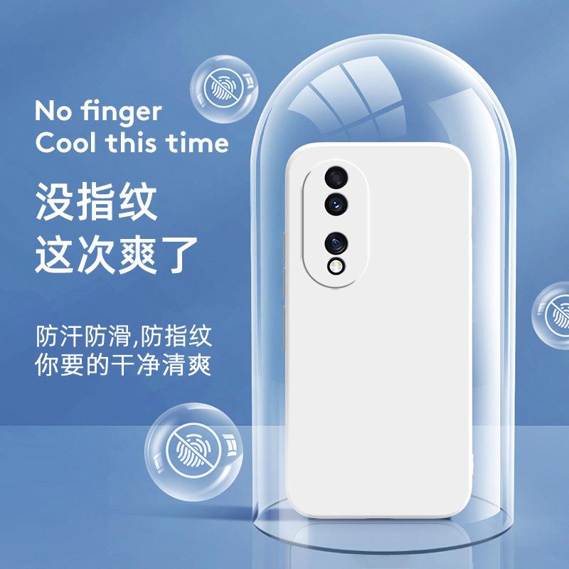 Applicable To Honor 11 Mobile Phone Case FNE-AN11 Matte Retro Trendy Brand Simple New Fashion Creative Liquid Silicone