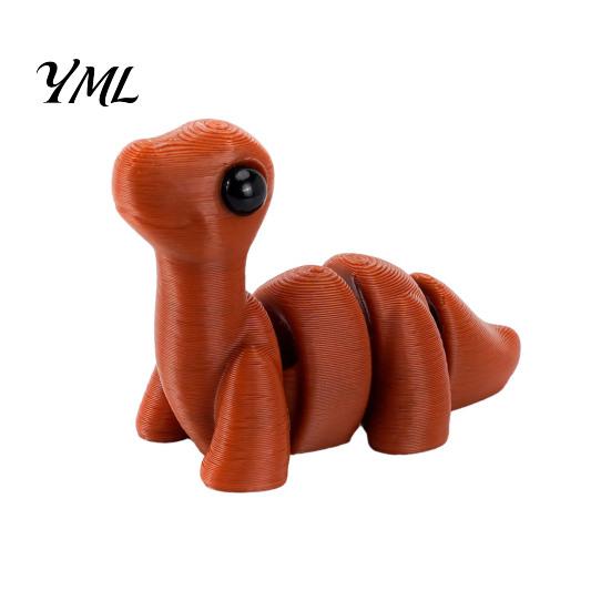 Piccola Decorazione di Dinosauro Giocattolo Stampato 3D, Mini Action Figure di Dinosauro Articolata, Giocattoli Fidget Articolazioni Mobili Decorazione da Scrivania, Bomboniere per Feste