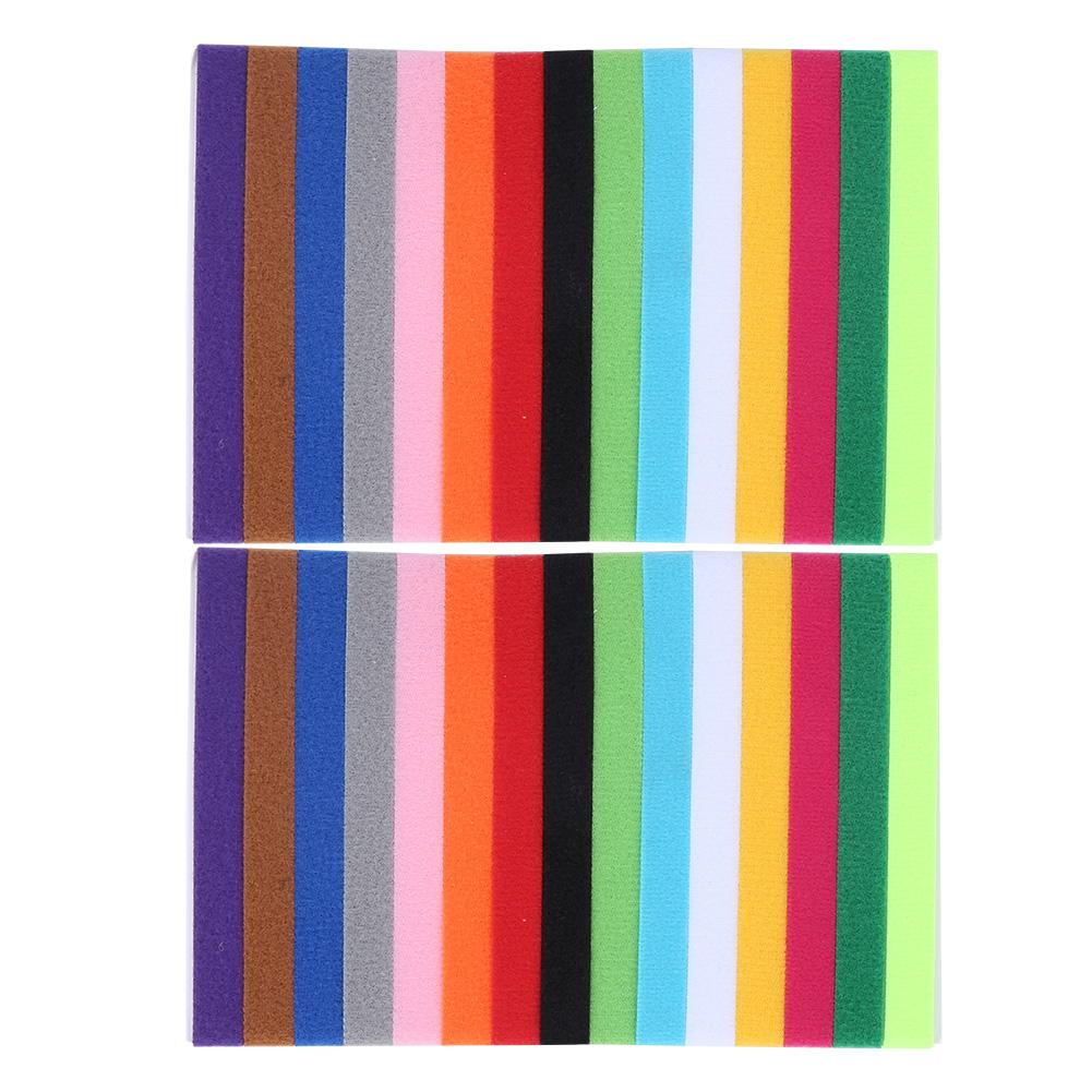 (30 Peças 2 Sacos) Fecho de Fita Aderente Tiras Reutilizáveis Coleira Ajustável Organizador de Fios