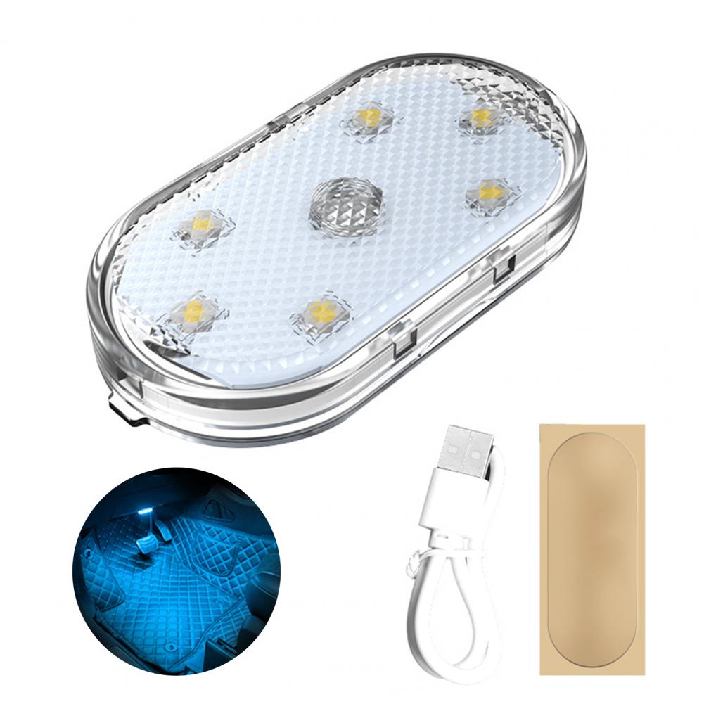 Car Ambient Light Enhance Car's Ambience with 7 Colors Rgb Automotive Light Self-adhesive Magnetic Suction Usb Rechargeable