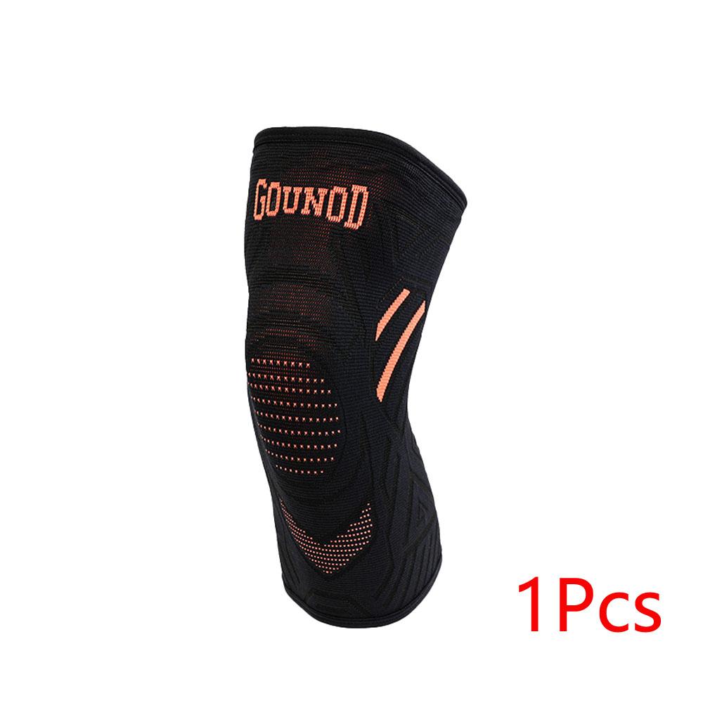 

1 шт. Наколенник для мужчин, эластичный наколенник с компрессией, наколенники для баскетбола и волейбола XL