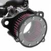Motorcycle Black CNC Air Cleaner Intake System Filter Kit For Harley Sportster Iron XL 883 1200 72 48 1988-2022