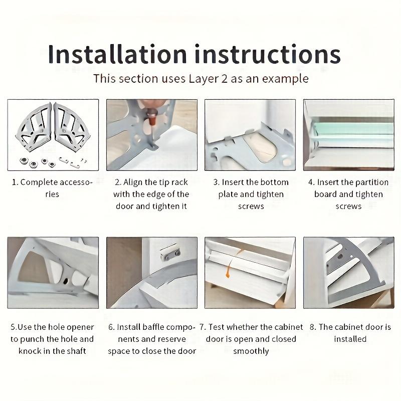 Flip Shoe Cabinet Accessories,flip Bucket Shoe Rack,stainless Steel Thickened Shoe Cabinet Accessories,hardware Hidden Flip Rack