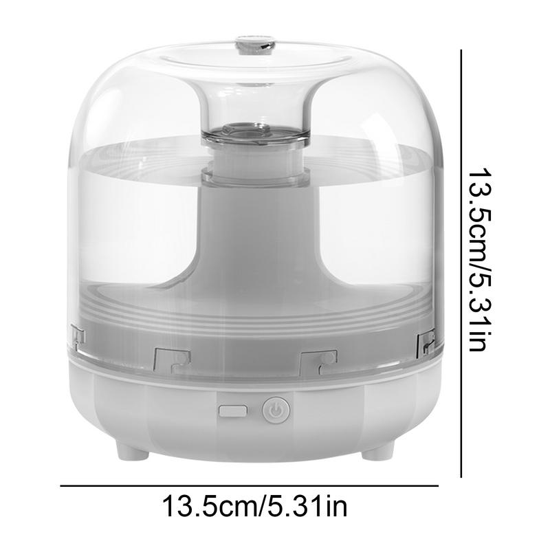 Portable Humidifiers For Bedroom Personal Desktop Ultrasonic Humidifier 500ml Auto Shut-Off Air Humidifiers With Colorful Lights