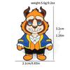 European and American film and television characters metal badge beautiful woman and beast teapot wife alloy brooch pin
