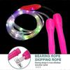 2 Pack Led Skipping Rope Length Adjustable And Three Light Modes Speed Skipping Rope For Kid, Light Show, Fitness 2025