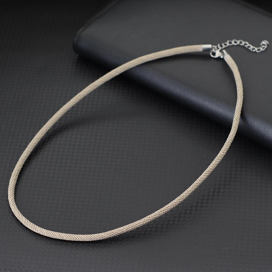 10 Barev Jednoduchý Styl Choker Náhrdelník Pro Muže Třída A 4mm Milánská Šňůra Límec Ležérní Doplňky na Krk Venkovní Cool Jezdecké Šperky