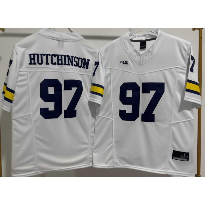 Michigan Wolverines College Football Jersey NCAA Style Embroidered Team Uniform Men Fans Sports Apparel