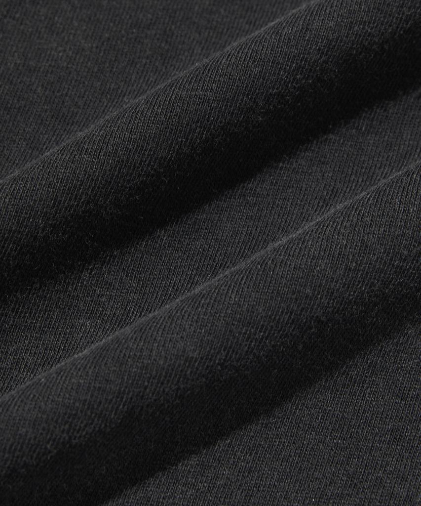 SUADE Washed Henley Neck [Washing Black]