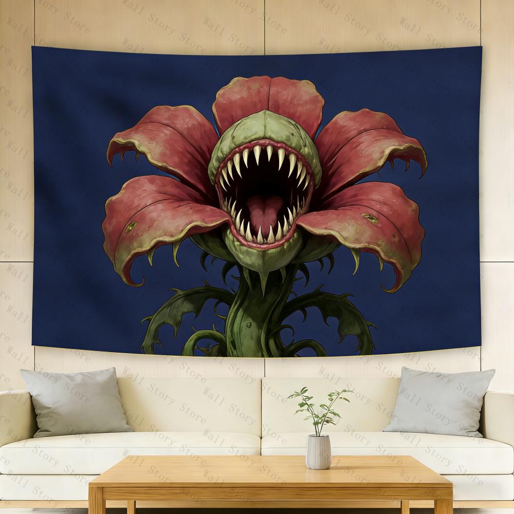 

Humaneating Flower American Flag Tapestry Anime Background Tapestry Bedhead Tapestry Living Room Tapestry Bathroom Tapestry 74x94cm(29x37in)