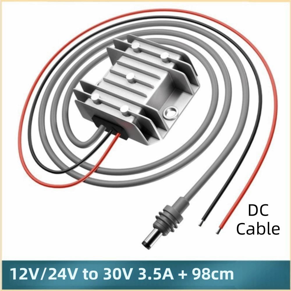 12V/24V To 30V DC-DC Step Up Power Cable 3.5A Converter Boost Converter  Power Tool Accessories