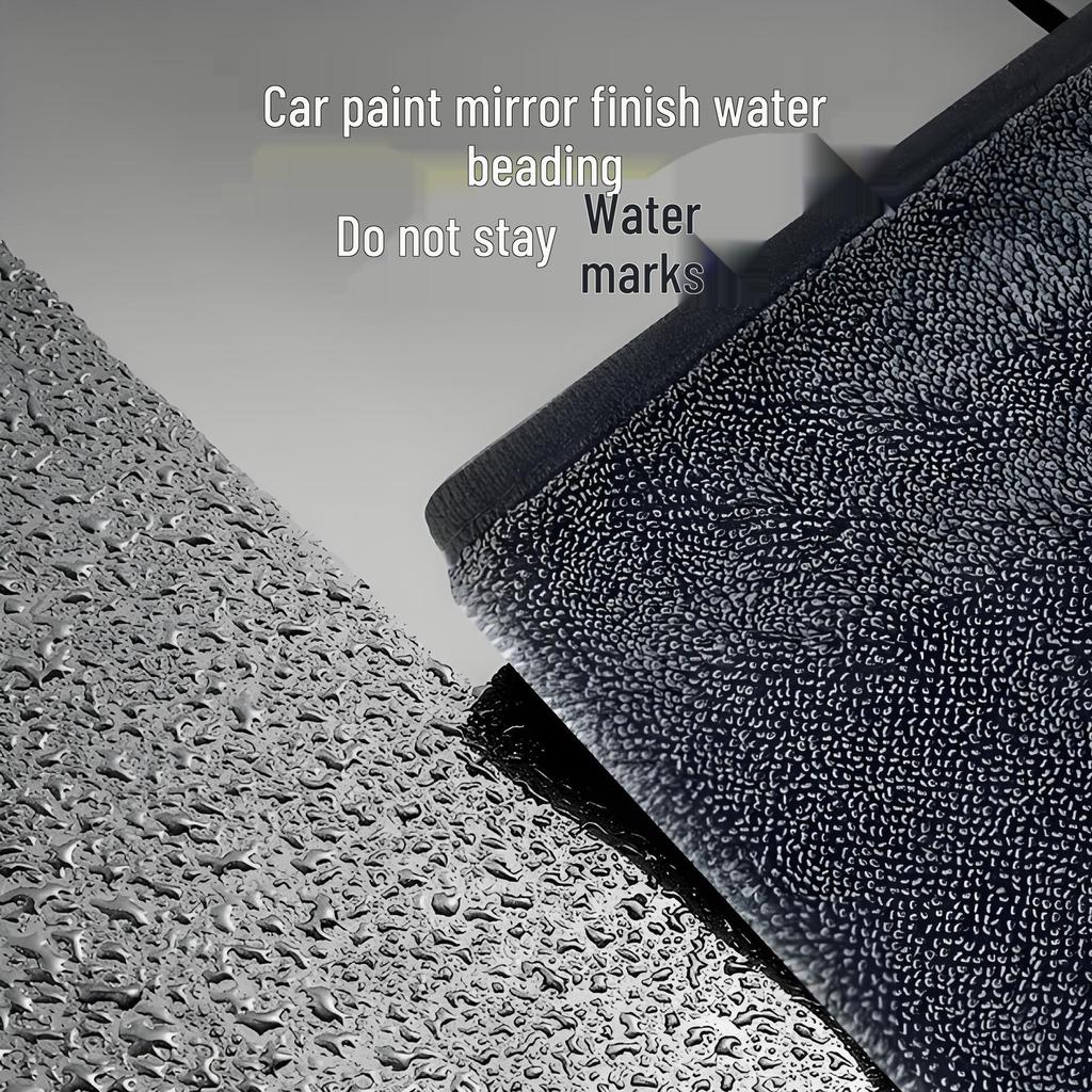 Double-Sided Water-Absorbing Car Wash Towel for Effective Cleaning