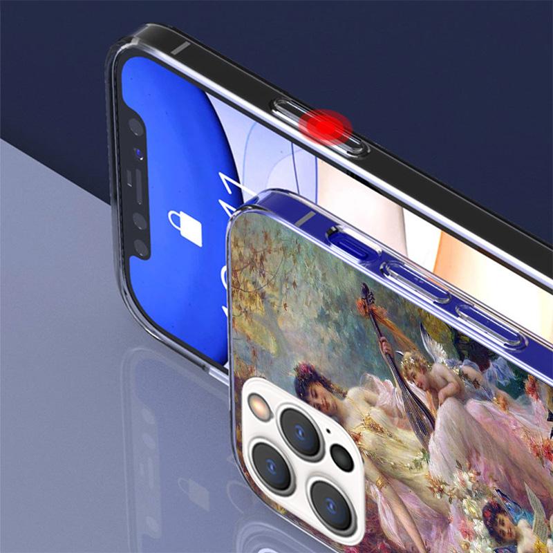 Paint Art Renaissance Phone Case For iPhone 17 Air 16 Pro Max 16E 15 + 14 Plus 11 12 13 Mini 7 8 SE Gift Print Cover Fundas 17 A