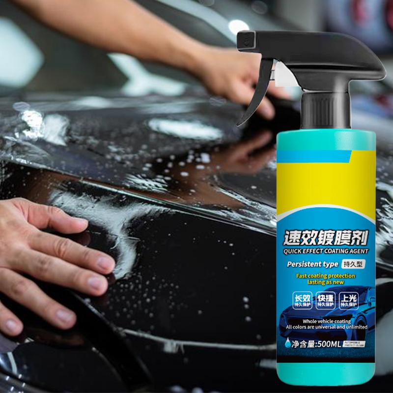 Car Coating Agent Car Paint Restorer High-Gloss 500ml UV-Protection Hydrophobic Wax Polishing Liquid For Exterior Detailing