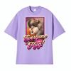 Punch The Funny Monkey Grafik T-Shirt Herren Damen Kleidung Baumwolle Hohe Qualität Rundhals-T-Shirts Übergroß Vintage Humor T-Shirts
