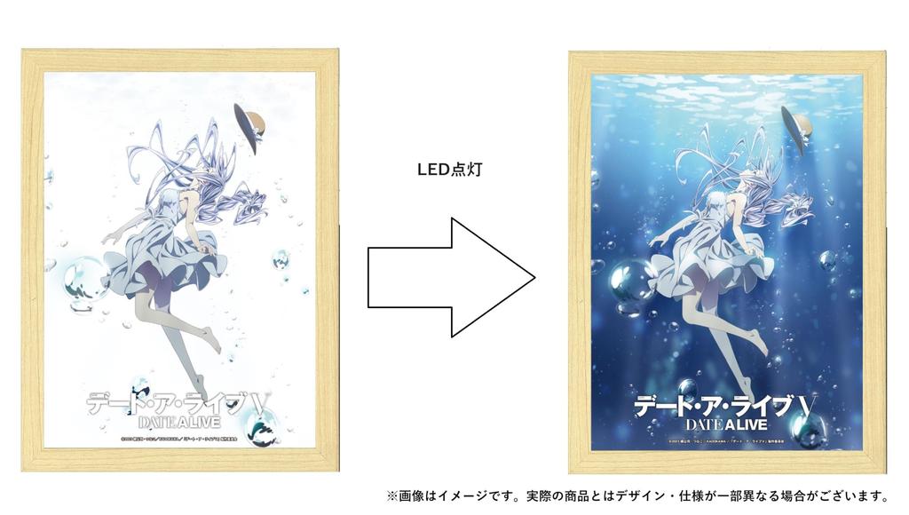 Filia Date A Live V LapiPa group x x Aus Holz und Acryl (Charakterbild) Ca.. B16.5 H21.5 T3.3cm