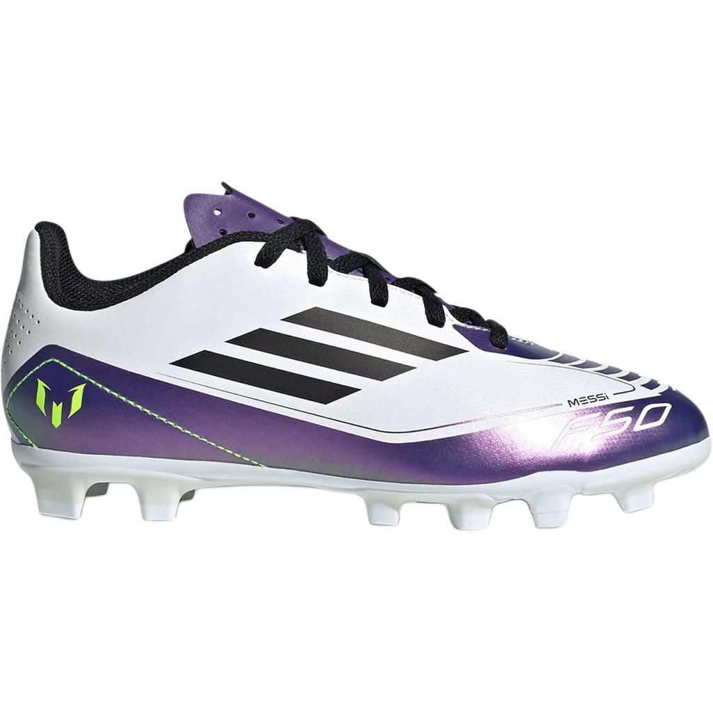 adidas F50 CLUB Cushioning, Wear Resistant Low Top Kids' Soccer Shoes White Kids' IE9088