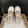 White French Fairy Style Thick Heel Bag Head Sandals Women's 2025 New Summer Skirt Mary Jane Single Shoes