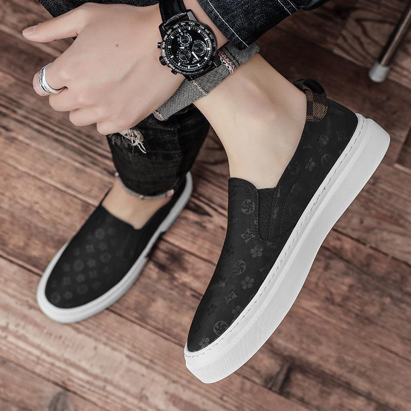 2025 Summer New Breathable Canvas Shoes Men's Versatile Casual Shoes Overfitting Men's Shoes Men's Board Shoes Thin Men's Cloth Shoes
