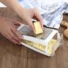 Durable Stainless Steel Double-Sided Cheese Grater with Container - Efficient Food Prep Tool for Vegetables, Carrots, Cucumbers - Space-Saving