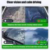 Car Glass Oil Film Cleaner 150ml Car Glass Oil Film Remover Car Glass Cleaning Liquid Effective Protective Glass Cleaner For