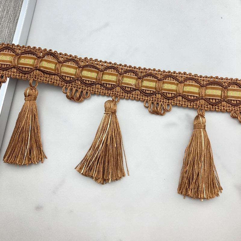 3/6M Europejski styl frędzle koronkowe wykończenia krawędzi DIY tkanina do szycia koronka wykończenie frędzle ubrania zasłony stół tapicerka wystrój akcesoria