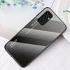 For Samsung Galaxy A34 5G Gradient Color Drop-proof Phone Case Tempered Glass+PC+TPU Protective Case