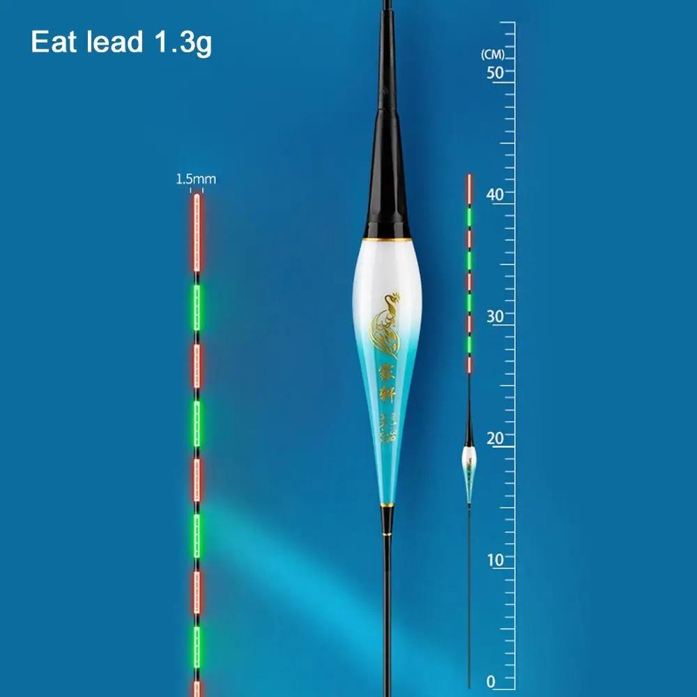 Electronic Fishing Float Long Tail Nano Light Float Slip Drift Tube Buoy Strike Rock Fishing Floats Night Fishing