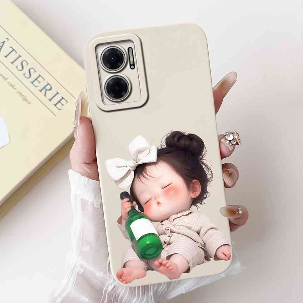 For Xiaomi Redmi Note 11E Case Stylish Art Paint Cover Soft Silicone Phone Case For Redmi Note 11E 11 E Prime 11Prime Back Cover
