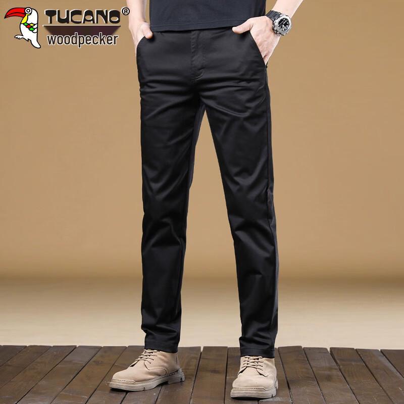 TUCANO Men's Straight-Leg Business Casual Trousers