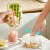 New Freezer Ice Cube Trays Outdoor Ice Water Bottle With Lid Straw Easy Demould Ice Maker Mold For Beer Juice
