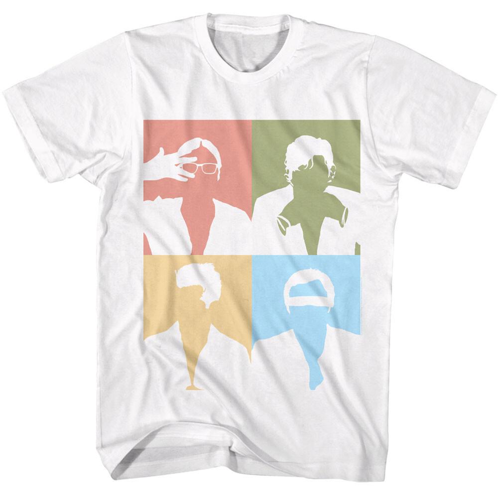 Kings Of Leon Andy Warhol Pastel Panels Men T Shirt Alt Indie Rock Band XL
