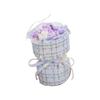 Knitted yarn simulation puff bouquet