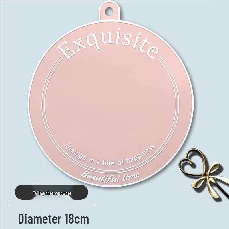 

French Minimalist Heat-Resistant Non-Slip Placemat & Coaster Set 18CM