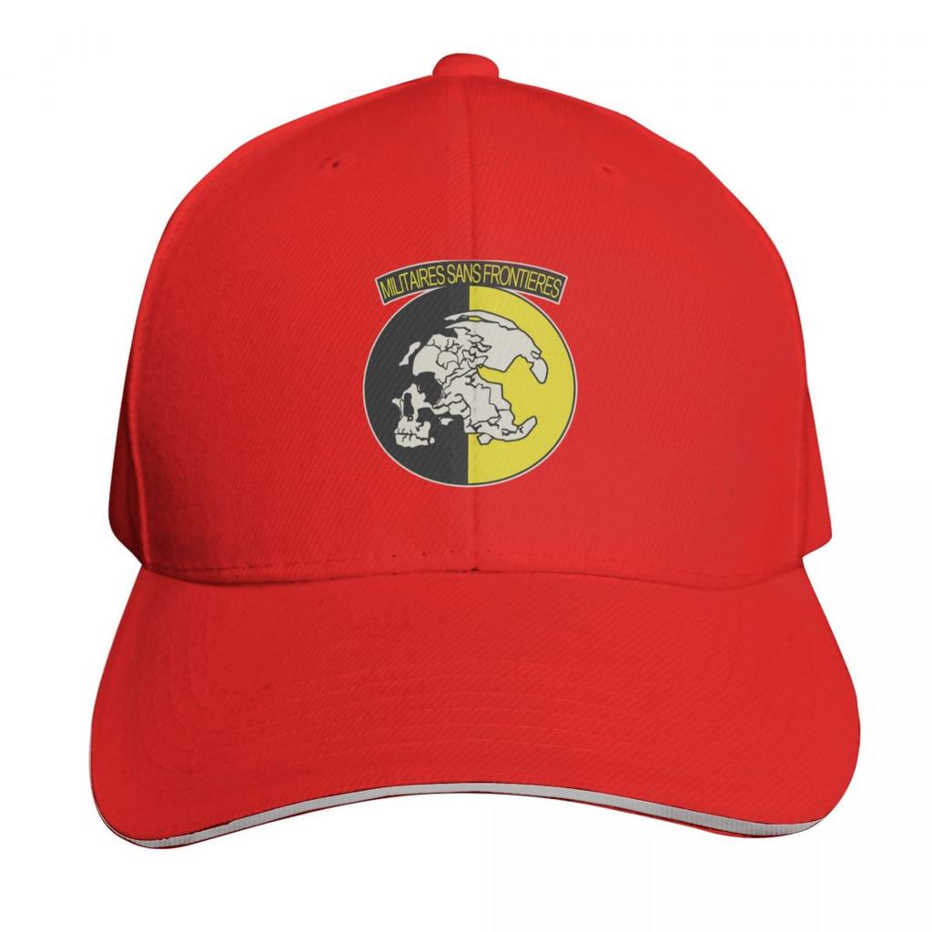 Militaires sans frontires essential t shirt Baseball Cap sun caps Hat Unisex fishing caps Unisex Golf Hat Elegant Womens Hats Unisexs