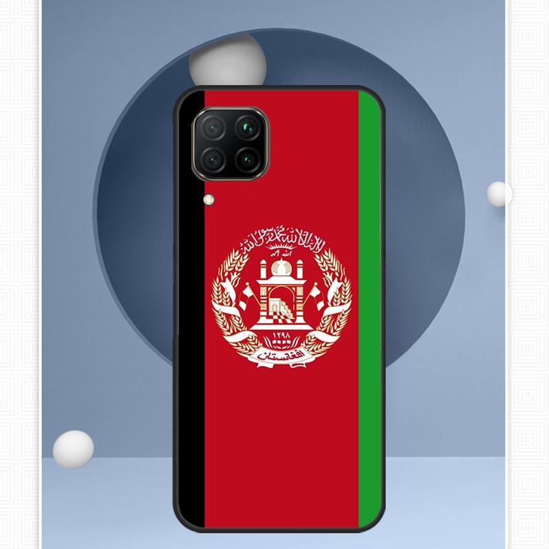 Afghan Afghanistan Flag For Huawei P30 P60 Pro P20 P40 Lite Nova 9 10 SE 12s 12i 11i 8i Y91 Y60 Y70 Y72 Y90 Y61 Case