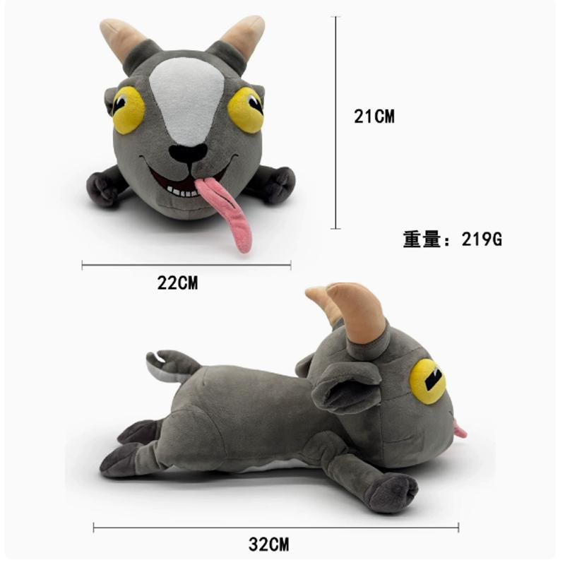 Goat Simulator Cute Stuffed Goat Soft Plush Doll Cute Cartoon Animal Toy For Kids Or Home Decor Birthday Gift