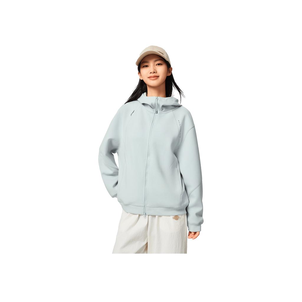 Li-Ning Loose Fit Hooded Logo Jacket Women jackets AWDVC32-4