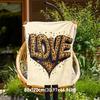 1pc love leopard print Outdoor Flannel Blanket Soft Warm All-Season Throw for Sofa Bed Car Camping Office, Cozy Gift Idea1183S