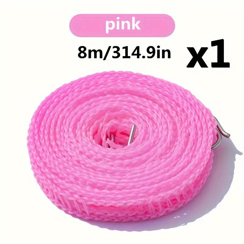 Portable clothesline, upgraded and thickened clothesline, anti slip and windproof clothesline, camping clothesline hanging rope