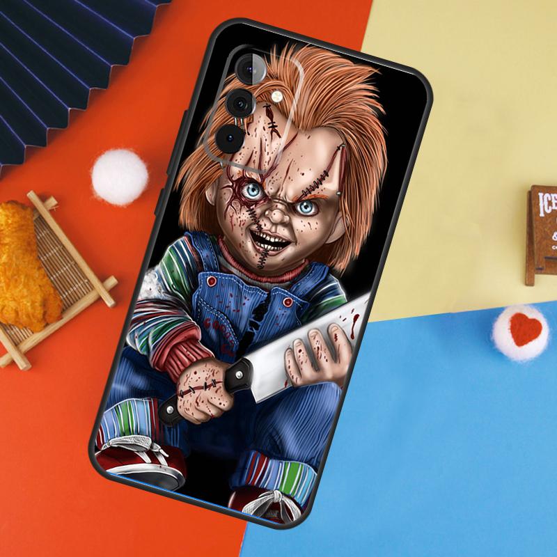 Chucky Doll Horror Movie Cover For Samsung Galaxy A15 A25 A35 A55 A52 A32 A12 A14 A34 A54 A51 A71 A53 A33 A13 Case